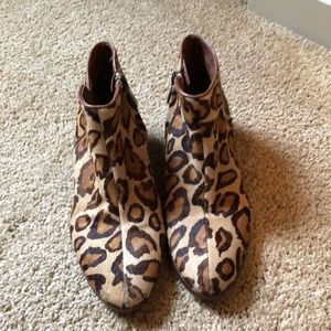 Sam Edelman Leopard Booties